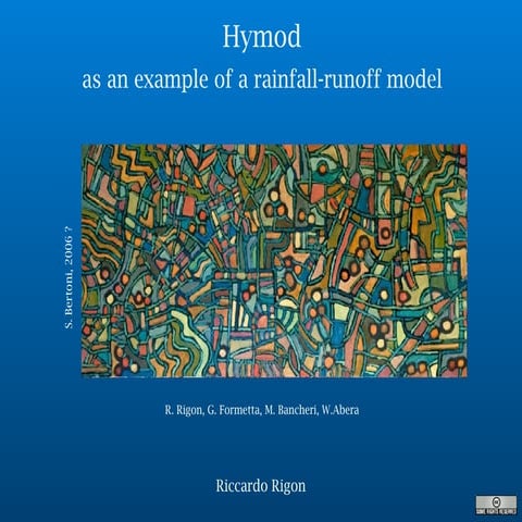 Hymod model for catchments