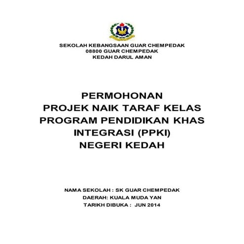 Naik taraf kelas ppki 032020 terkini