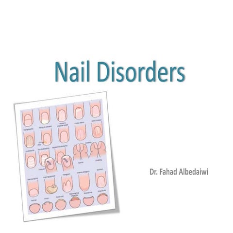 Nail disorder fahad albedaiwi