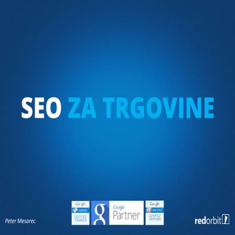 Spletni trgovec leta 2015 - Najpogostejše napake pri optimizaciji spletnih tr...