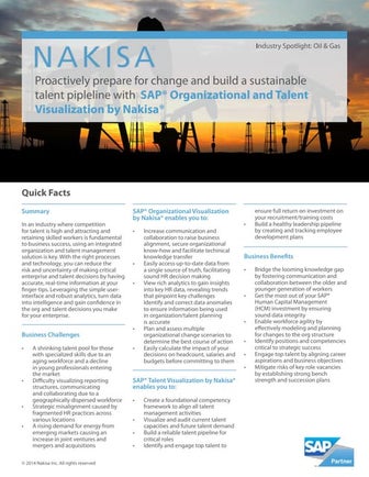 HR Industry Spotlight: Oil & Gas. Proactively prepare for change and build a ...