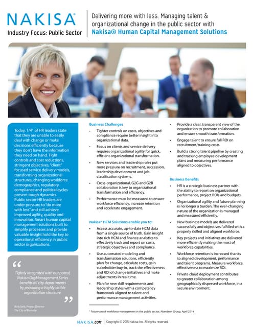 HCM Industry Spotlight: Public Sector