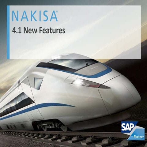 New features in SAP Organizational Visualization by Nakisa 4.1