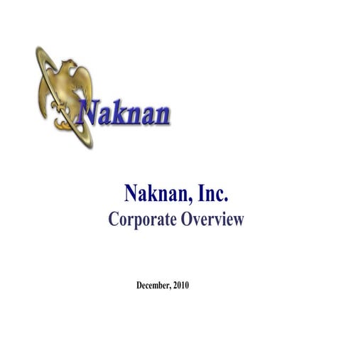 Naknan Capabilities