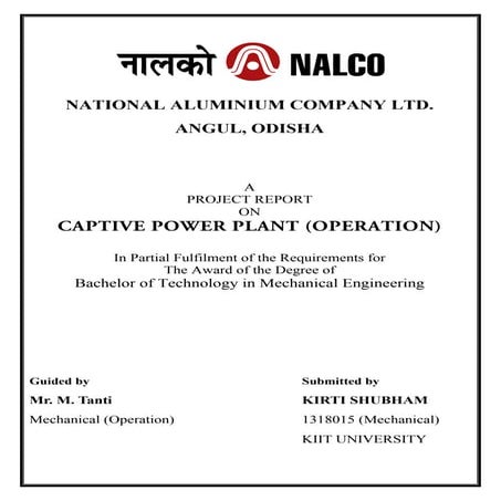 NALCO Training 