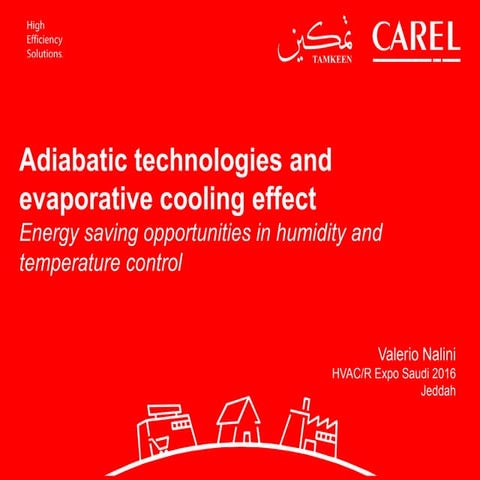 Adiabatic Technologies and Evaporative Cooling Effect