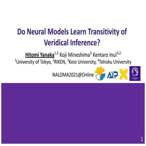 Do Neural Models Learn Transitivity of Veridical Inference?