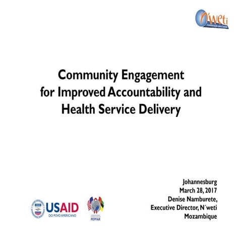 Using the community score card (csc) | PPTX