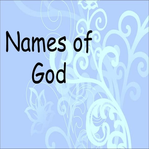 Name Of God