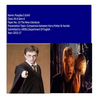 Comparison between Harry Potter & H...
