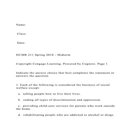 Name     Class     Date    HUMR 211 Spr.docx