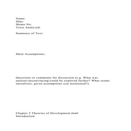 Name Date Memo NoTexts AnalyzedSummary of Text .docx