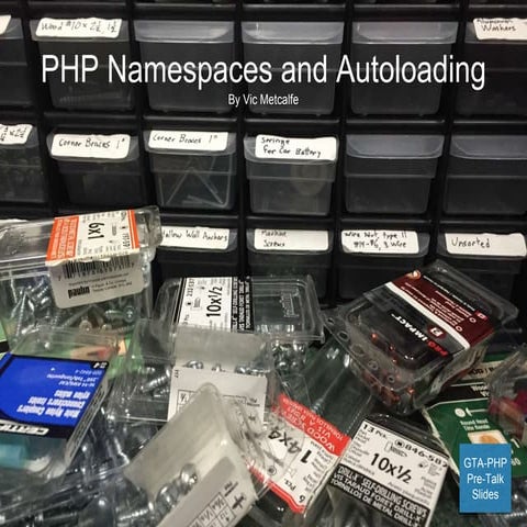 Namespaces and Autoloading | PPT