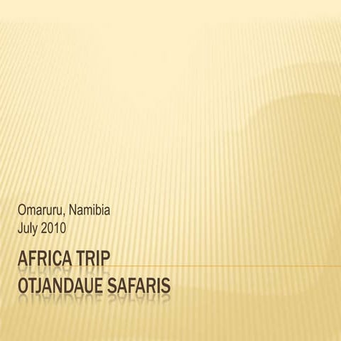 Trophy Hunting in Namibia, Africa