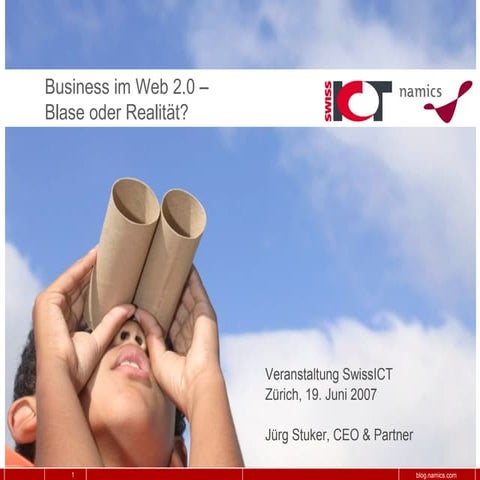 Business 2.0 -- Realiaet oder Blase (Juni 2007)
