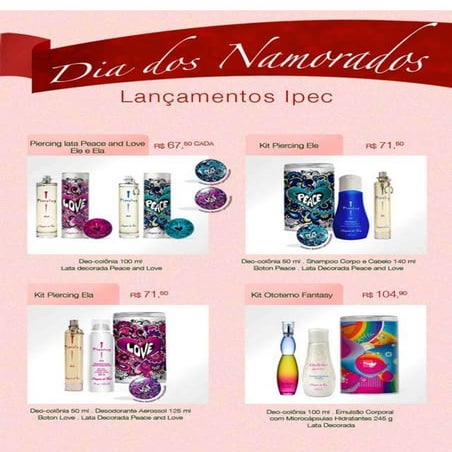 DIA DOS NAMORADOS LACQUA DI FIORI