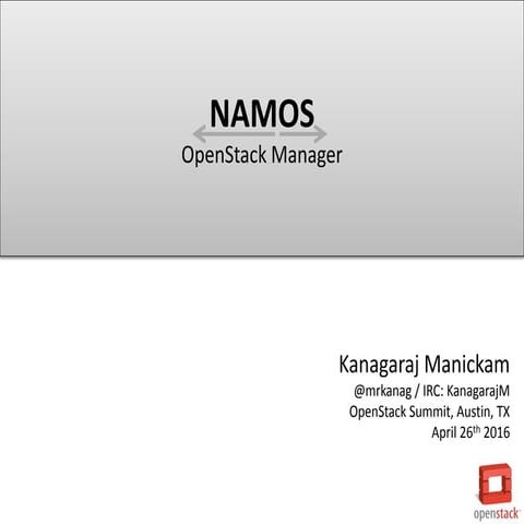 Namos openstack-manager