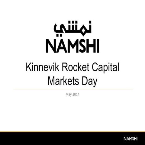 Namshi IR Deck - May 2014