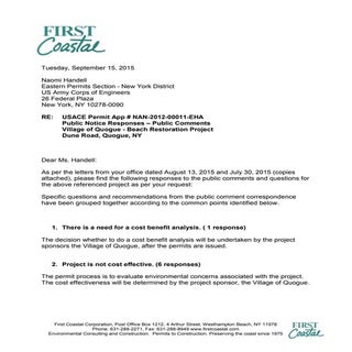 Responses to Public Comments About ...