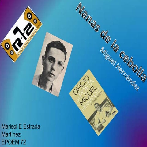 Nanas de cebolla  Miguel  Hernandez