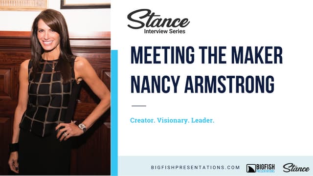 STANCE // Nancy Armstrong