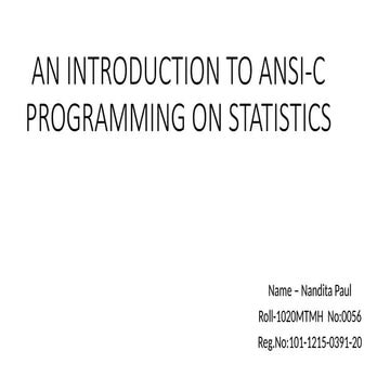 C programming on statistics application.pptx