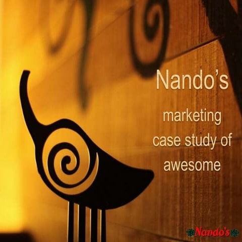 Nando's marketing case study of awesome