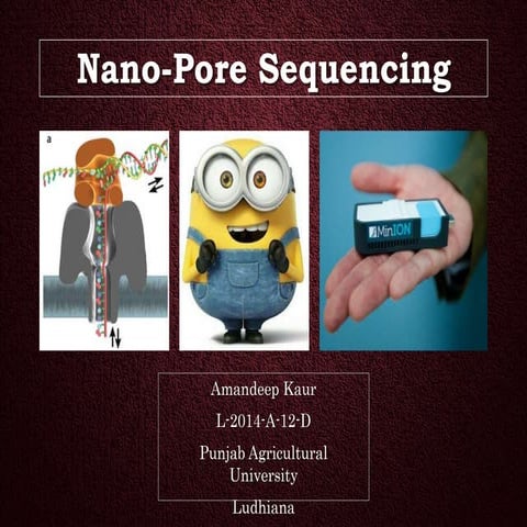 Nano Pore sequencing