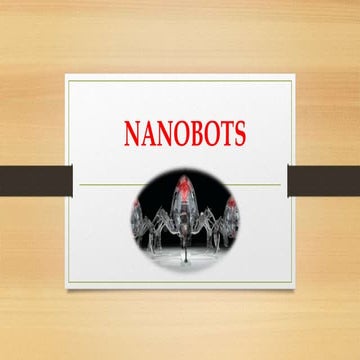 Nanobots | PPTX
