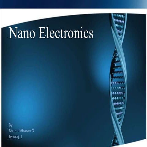 Nanoelectronics