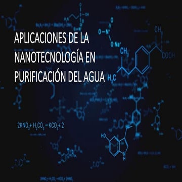 Nanotecnología una alternativa para el tratamiento de aguas residuales ...
