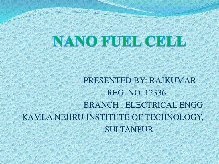 Nano fuel cell