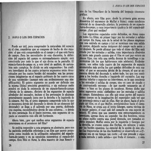 Naná o los dos espacios