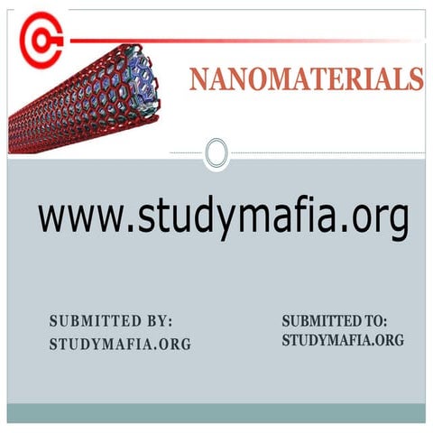 Nanomaterials
