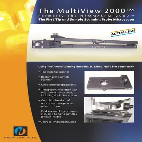 Nanonics - Raman MultiProbe
