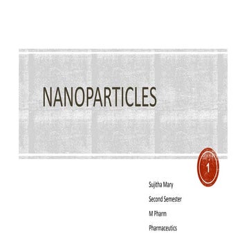Nanoparticle for drug delivery system