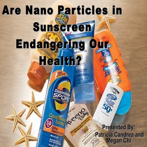 Nanoparticles powerpoint