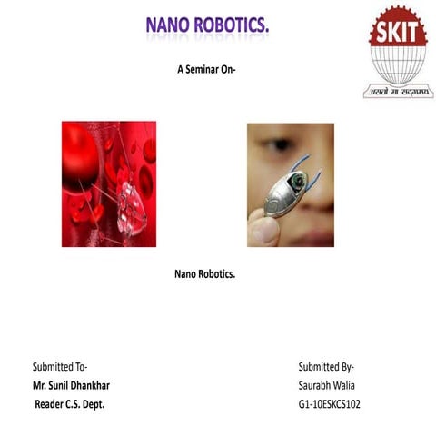 NANO ROBOTICS | PPT