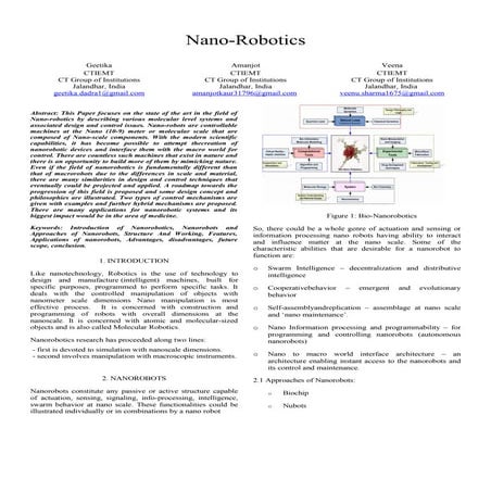 Nanobots | PPTX