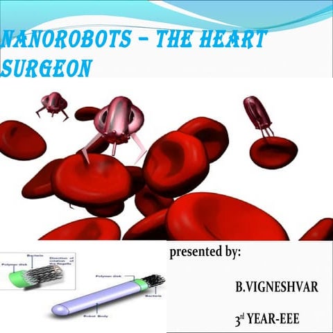 Nanorobot using in medical field