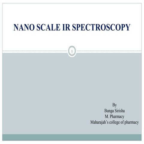 Nanoscale IR spectroscopy (AFM-IR Spectroscopy)