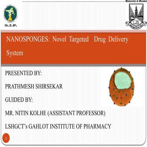 Nanosponges: Novel Targeted Drug Delivery System