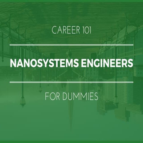 Nanosystems Engineers for Dummies | What You Need To Know In 15 Slides