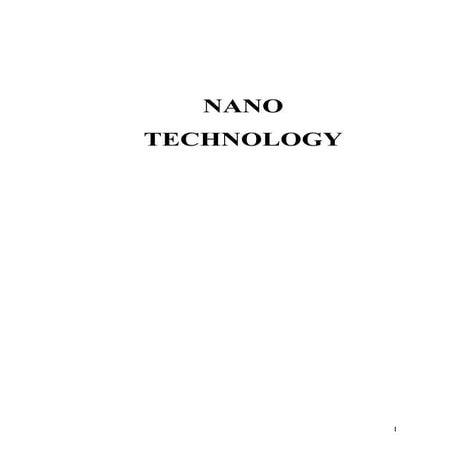 Nano tech