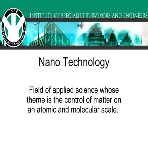 Nano technology | PPT