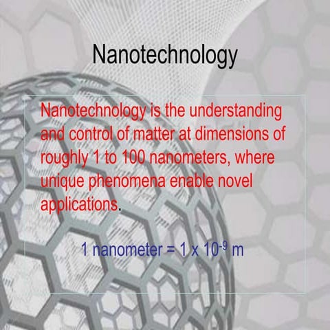 Nanotechnology