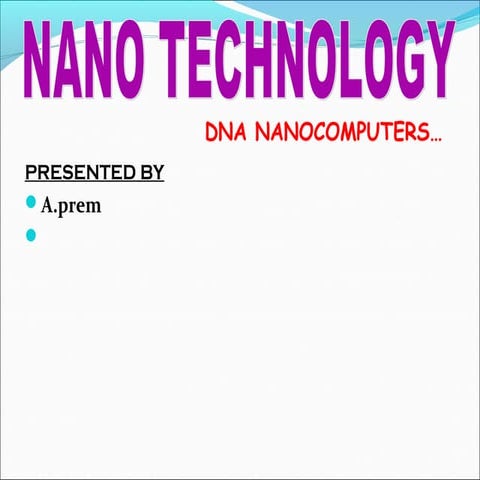 Nano technology