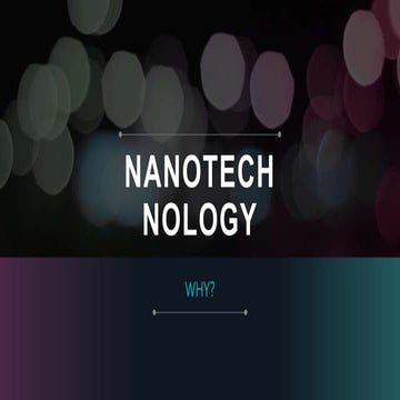 Nanotechnology