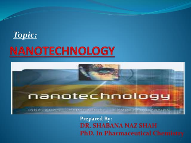 Nanotechnology 