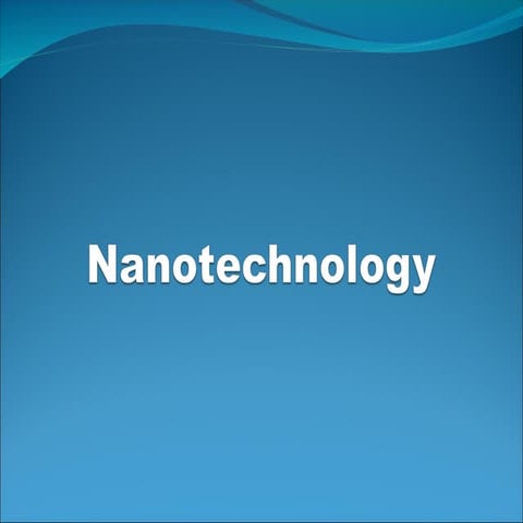 Nanotechnology.pptdddddddddddddddddddddd